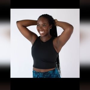 Fleo Black Tempo Crop, L